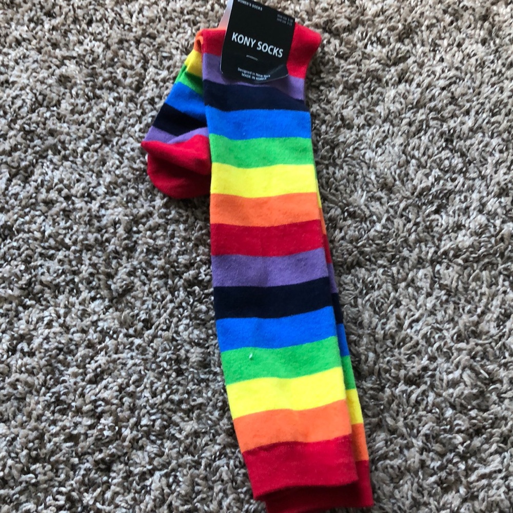 Rainbow socks